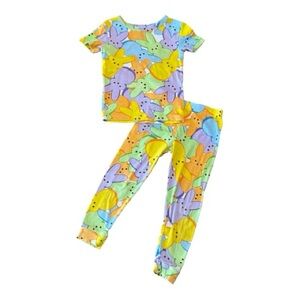 Peeps Colorful Bunnies PJs